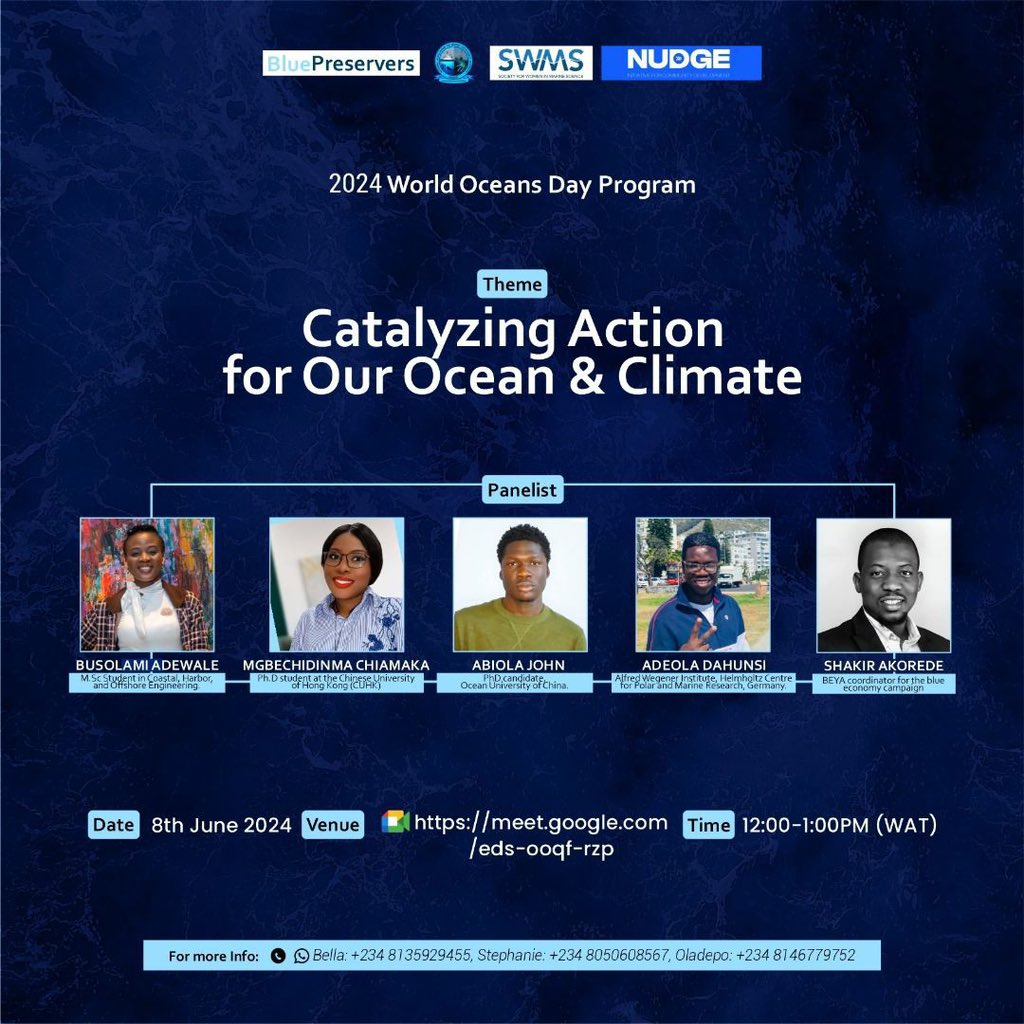 2024 World Oceans Day Program — Catalyzing Action for Our Ocean & Climate