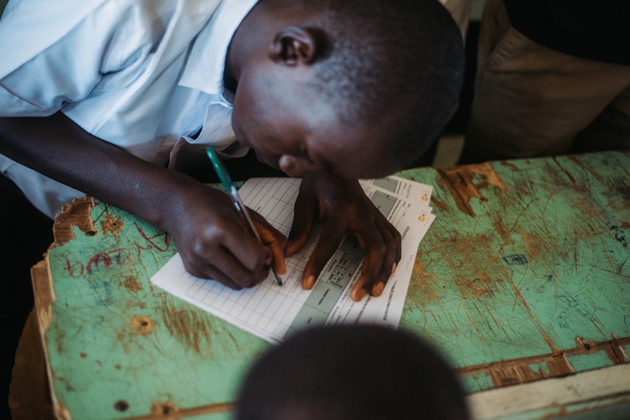 Children learning