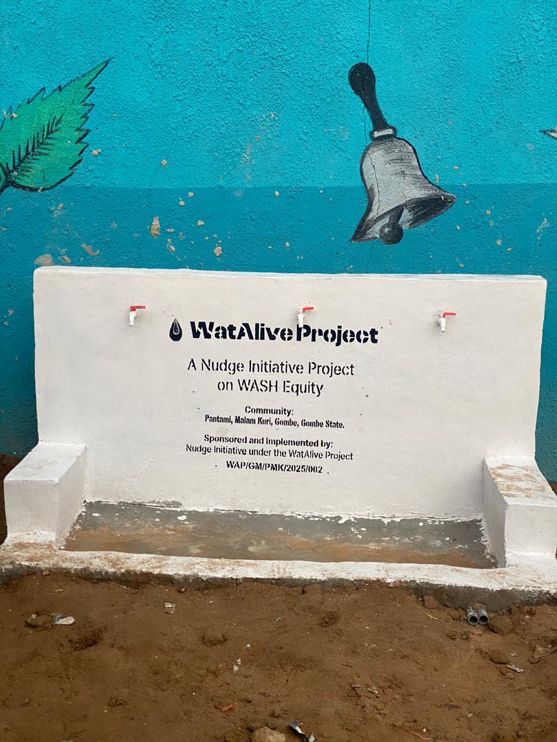 Women and children at WatAlive water point