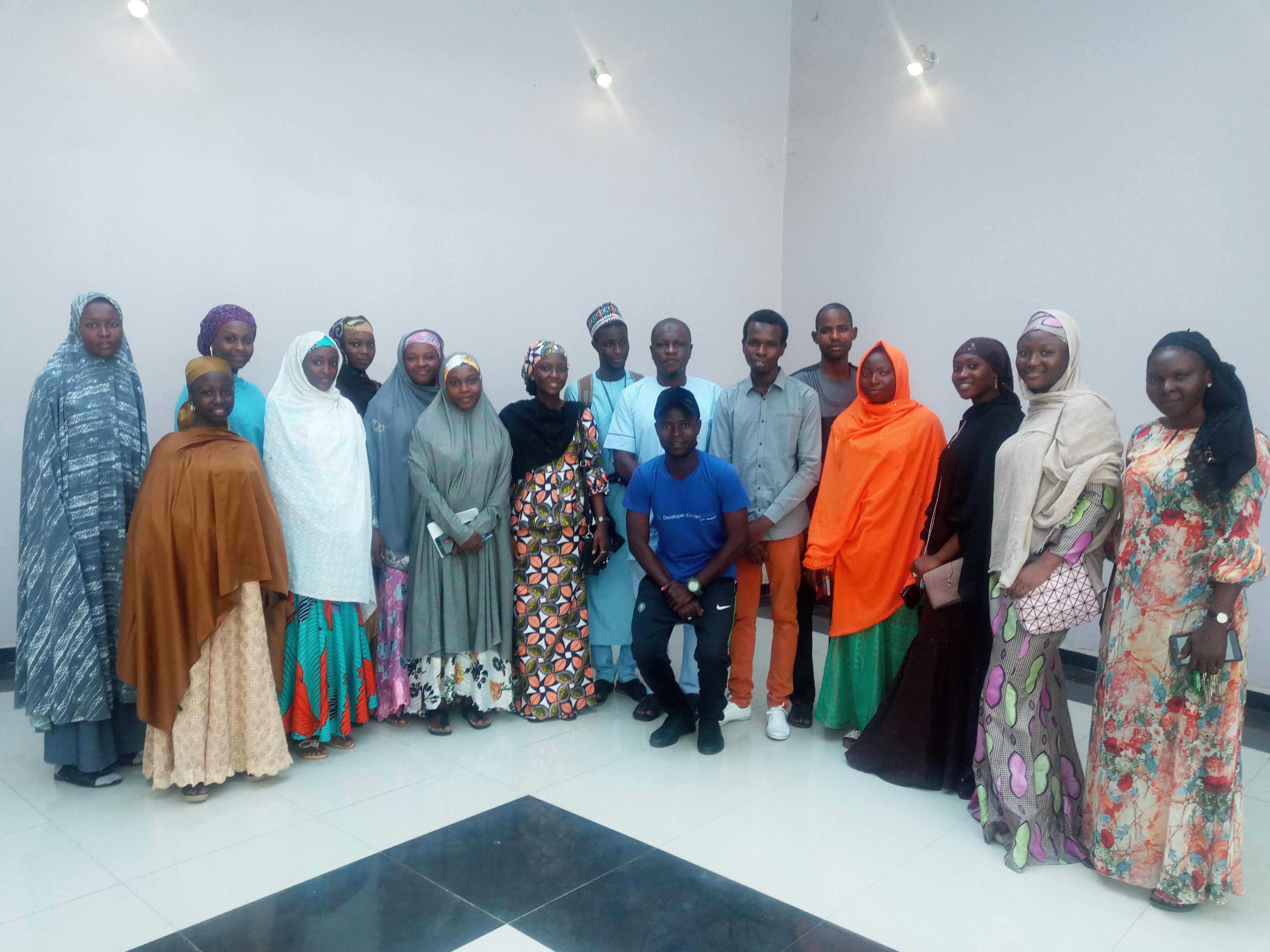Group photo of World Poverty Eradication Day workshop participants and facilitators
